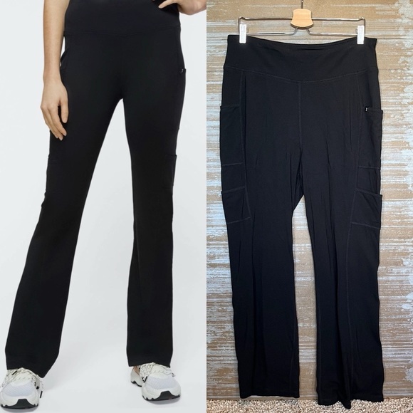 Jaanuu Pants & Jumpsuits Jaanuu Yoga Scrub Pants Black Hospital